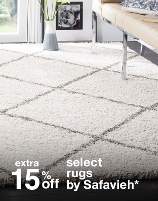 Extra 15% off Select Area Rugs by Safavieh*