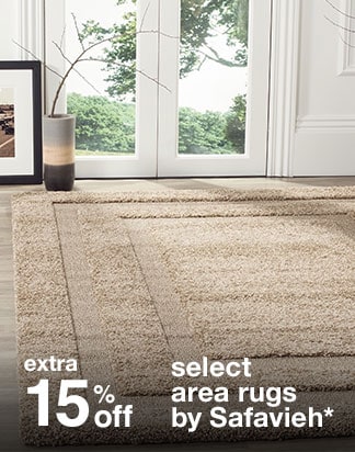 Extra 15% off Select Area Rugs by Safavieh*