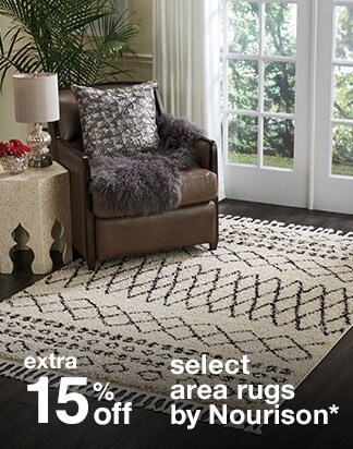 Extra 15% off Select Area Rugs by Nourison*
