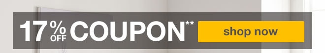 17% off Coupon** - shop now