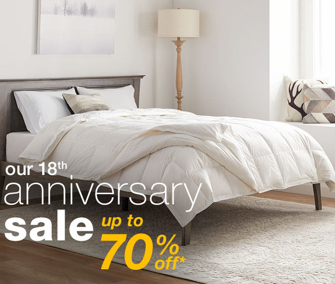 our 18th anniversary sale - up to 70% off*