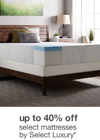 Up to 40% off Select Mattresses by Select Luxury*