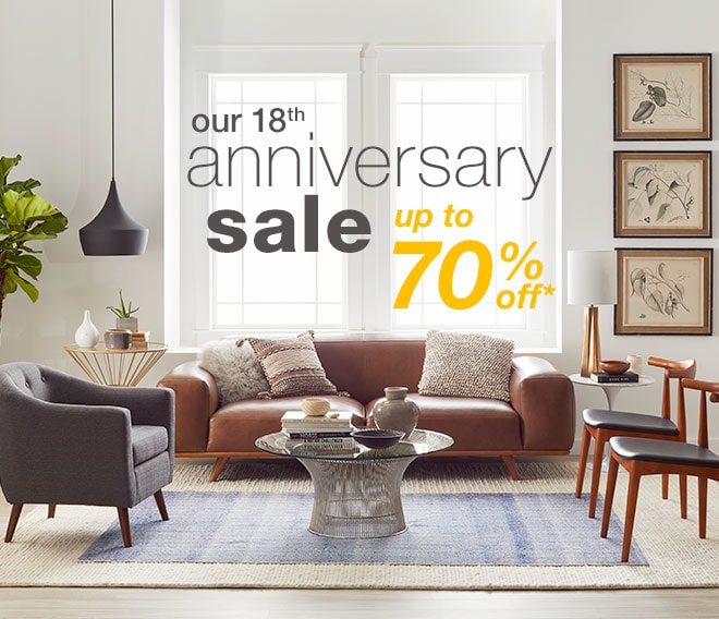 our 18th anniversary sale - up to 70% off*