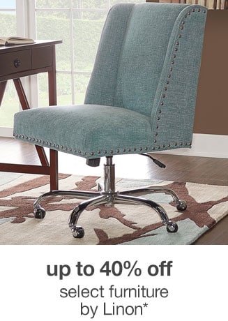 Up to 40% off Select Furniture by Linon*