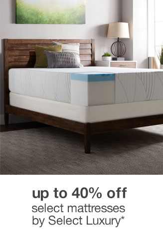 Up to 40% off Select Mattresses by Select Luxury*