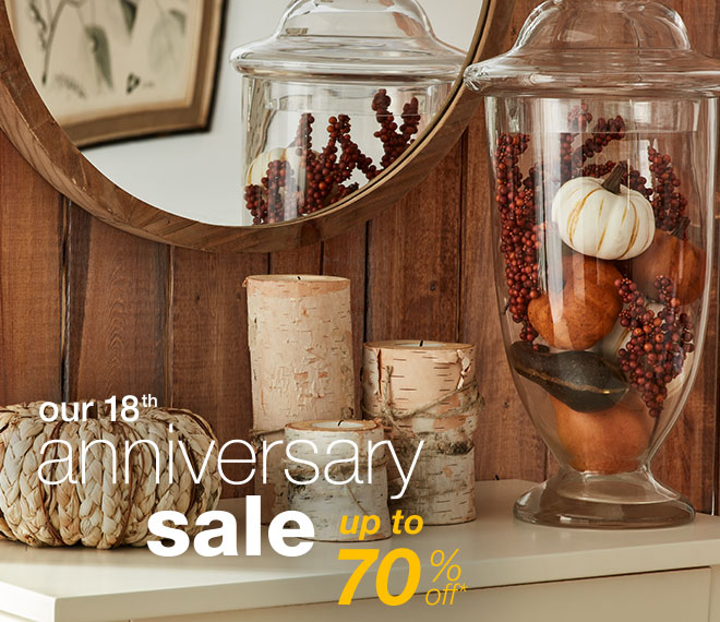 our 18th anniversary sale