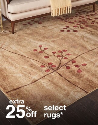 Extra 25% off Select Rugs*