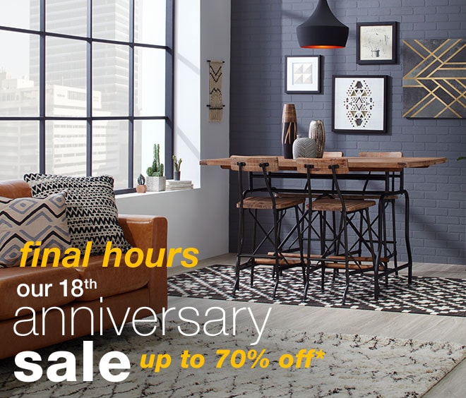 final hours our 18th anniversary sale