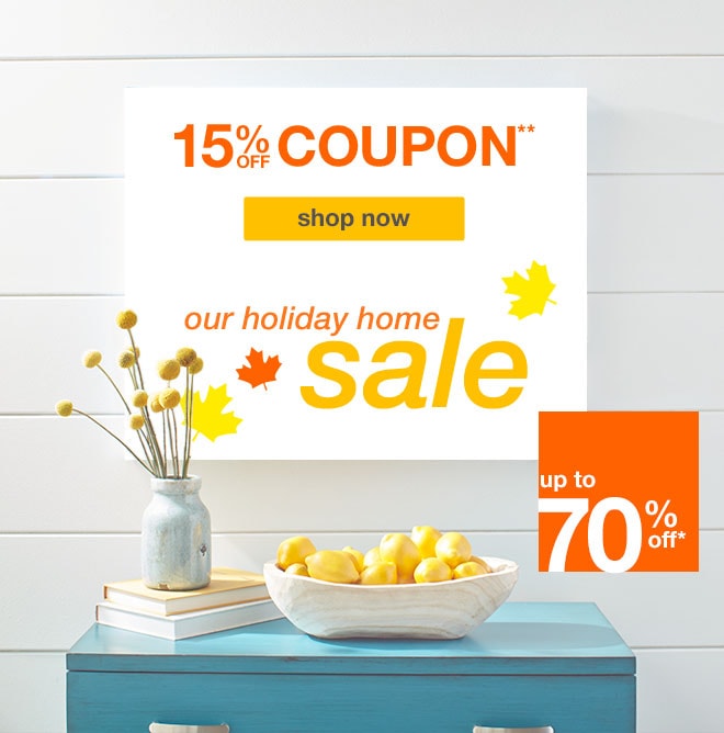 12% off Coupon** our holiday home sale up to 70% off*