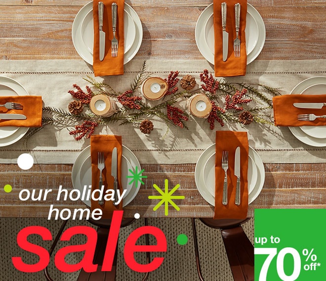 our holiday home sale