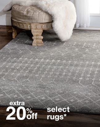 Extra 20% off Select Rugs*