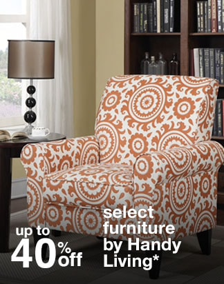 Up to 40% off Select Furniture by Handy Living*