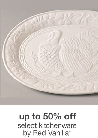 Up to 50% off Select Kitchenware by Red Vanilla*