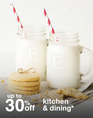 up to 30% off kitchen & dining*