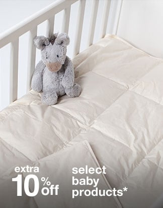 extra 10% off select baby products*