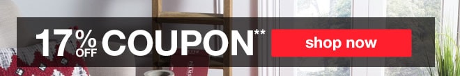 17% coupon off** - shop now
