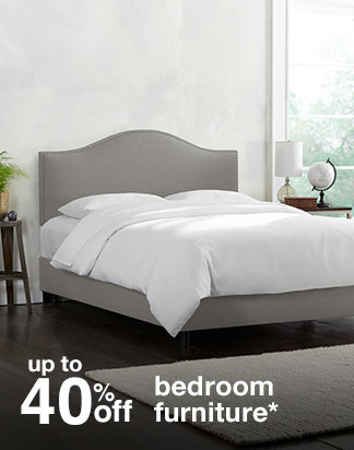 up to 40% off bedroom furniture*