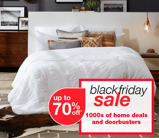 70% off - black friday sale - 1000s of home deals and doorbusters