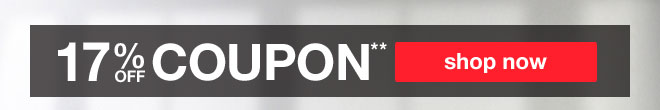 17% coupon off** - shop now