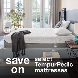 Save on Select TempurPedic Mattresses