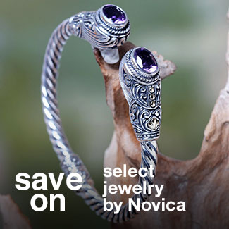 Save on select jewelry by Novica