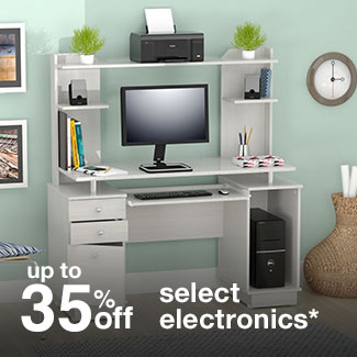 up to 35% off select Electronics*