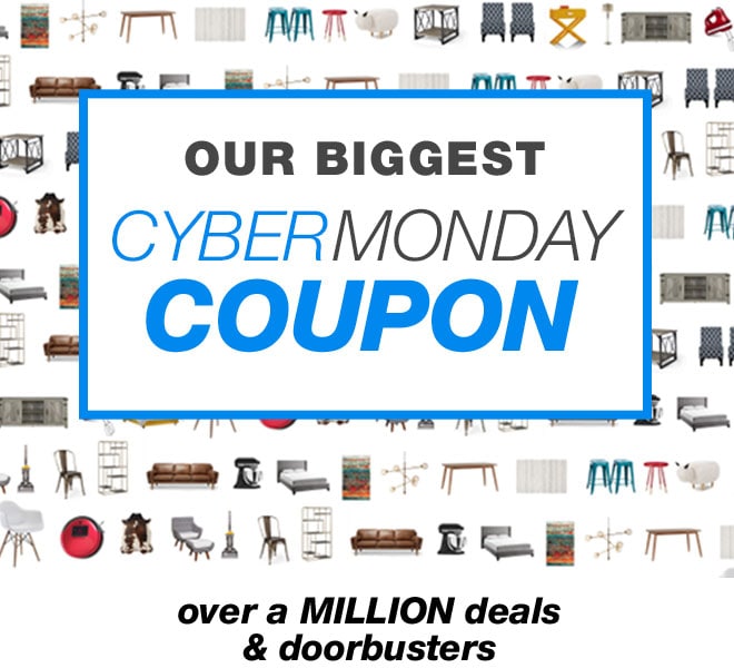 Our Biggest Cyber Monday Coupon