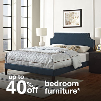 up to 40% off bedroom furniture*