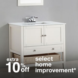 extra 10% off select home improvement*