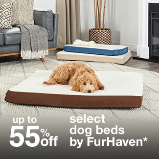 up to 55% off select dog beds by FurHaven*