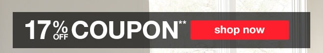 17% off Coupon** - shop now