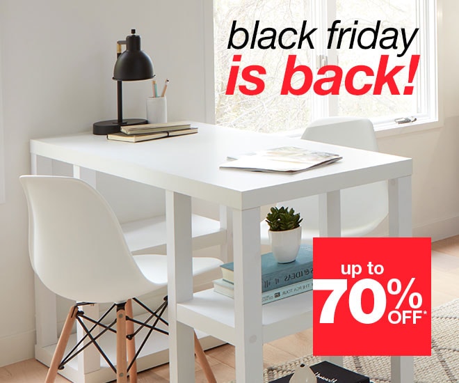 black friday is back! 0 up to 70% off*