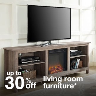 up to 30% off living room furniture*