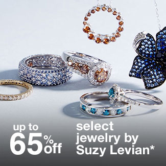 up to 65% off select jewelry by Suzy Levian*