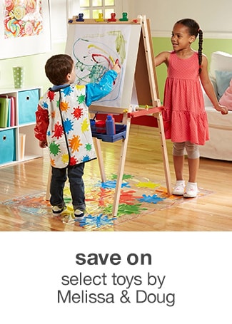 save on select toys by Melissa & Doug