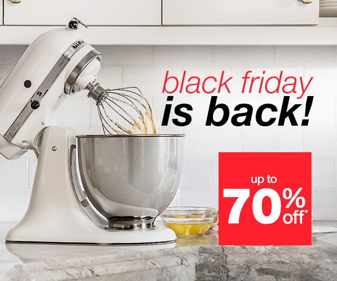 black friday is back! - up to 70% off*