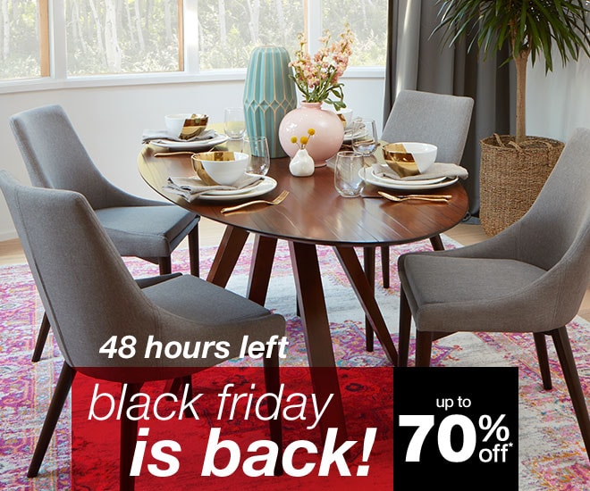 Black friday is back - up to 70% off