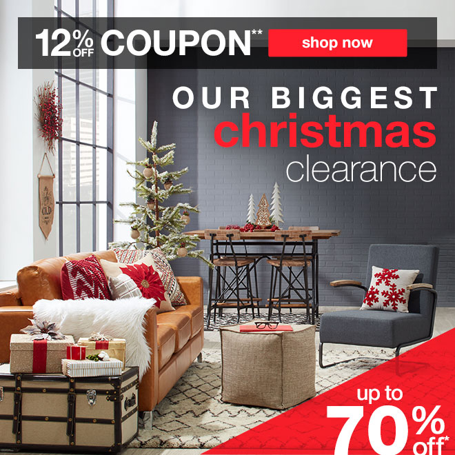 12% off Coupon** - shop now - our biggest christmas clearance - up to 70% off*