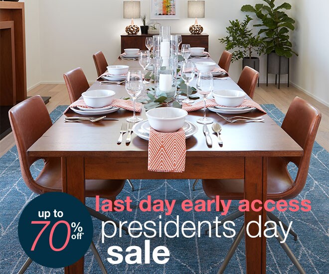 up to 70% off* - last day! early access - presidents day sale