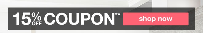 15% off Coupon** - shop now