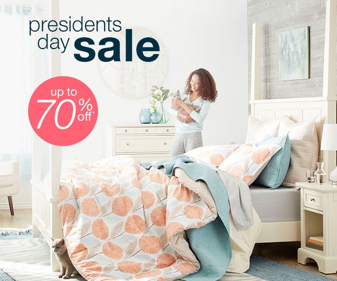presidents day sale - up to 70% off*