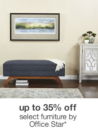 up to 35% off select furniture by Office Star*