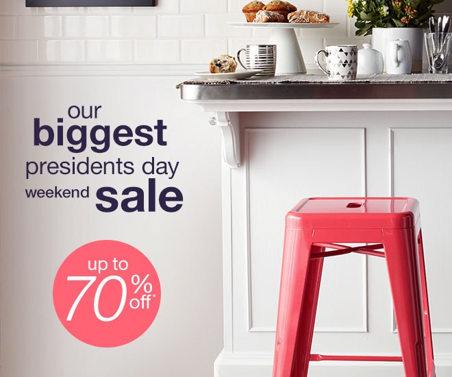 our biggest presidents day weekend sale