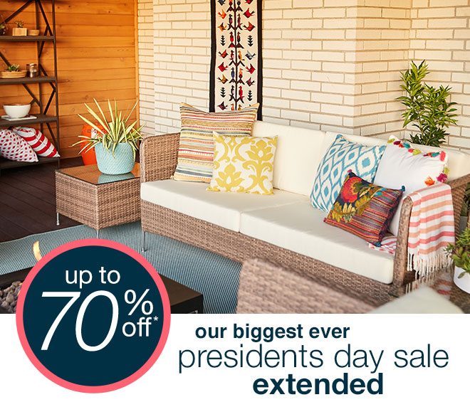 our biggest president's day sale ever