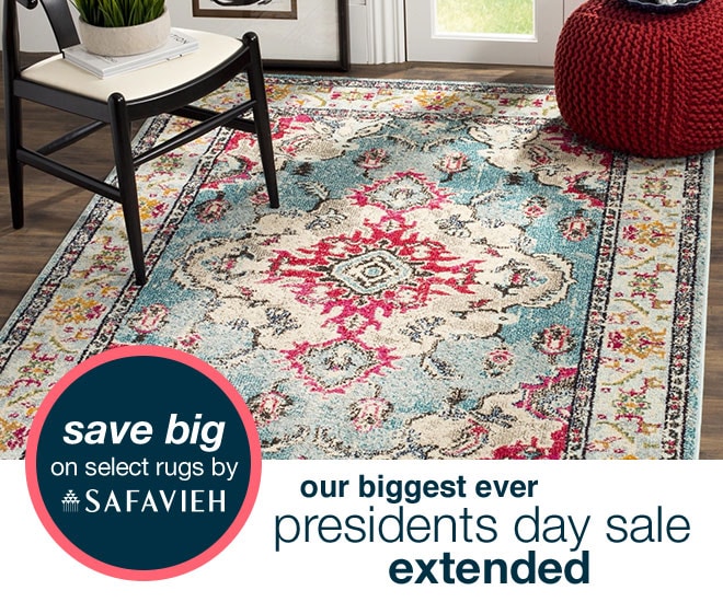 save big on select rugs by Safavieh