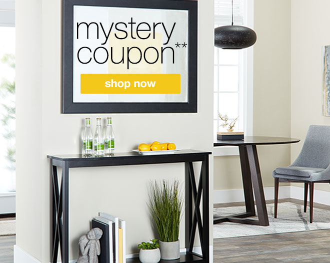 mystery coupon* - shop now