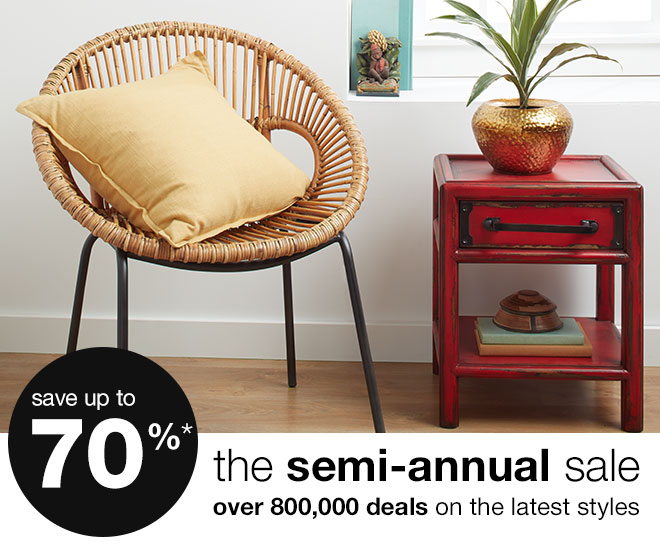 the semi-annual sale