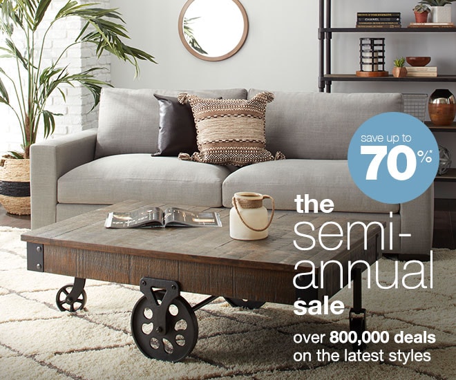 save up to 70%* - the semi-annual sale