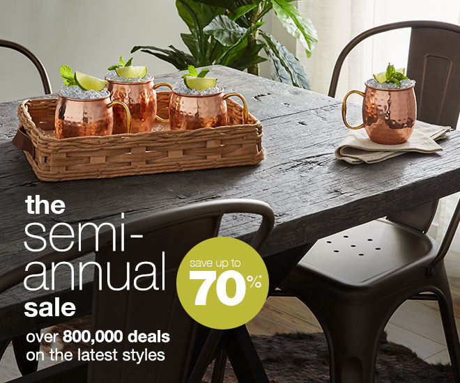 the semi-annual sale