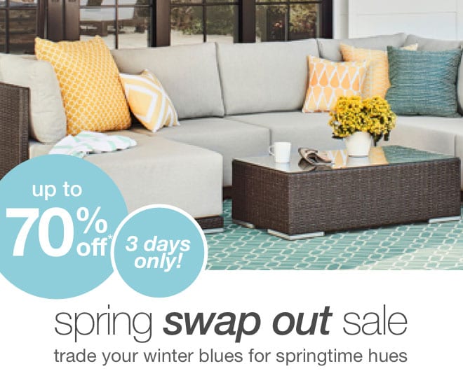 spring swap out sale